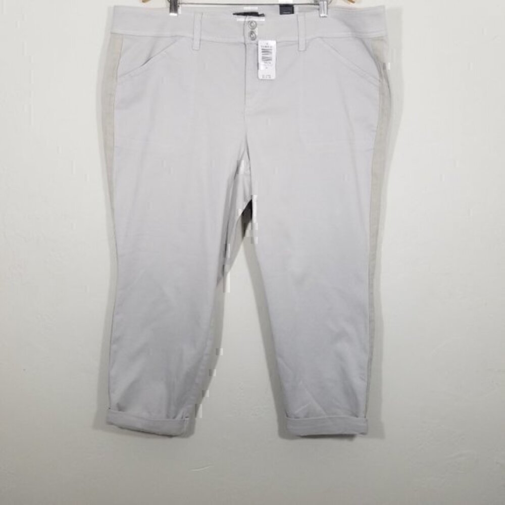 NWT Torrid Aviator Crop Stretch Pants Plus Size 24